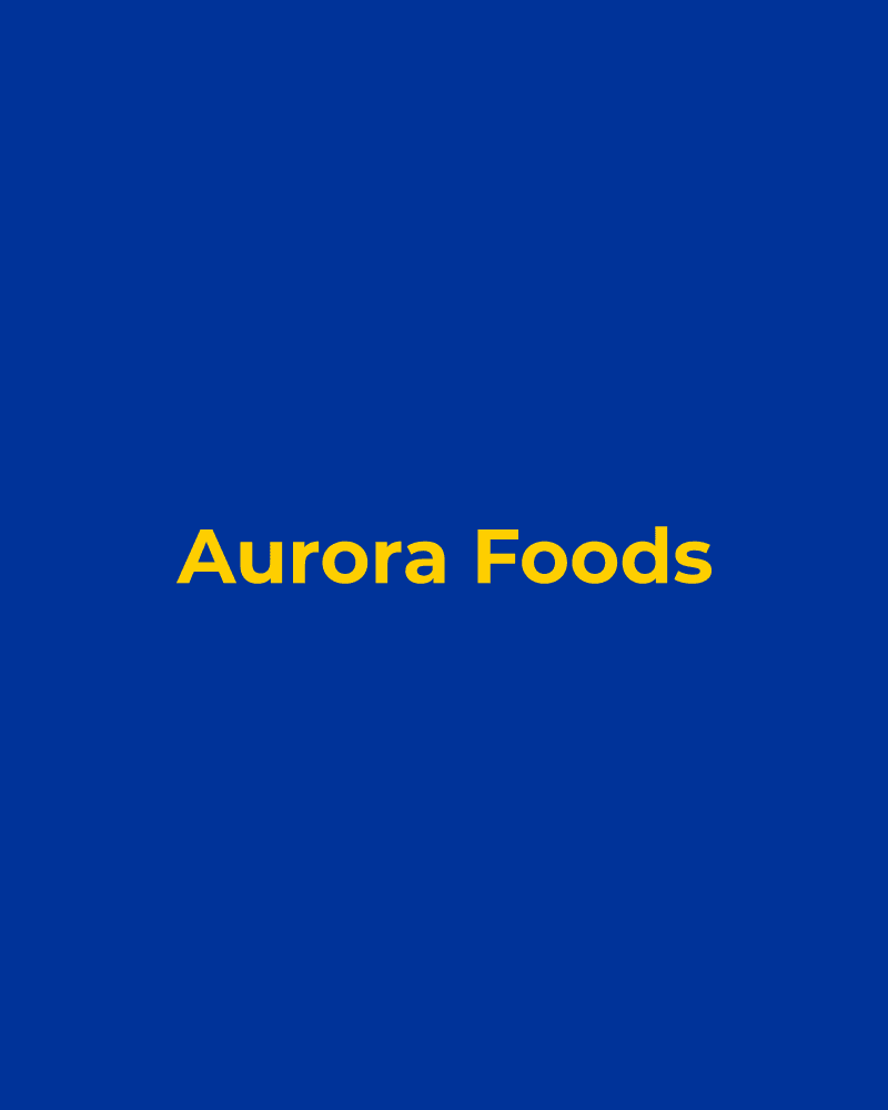 Aurora Foods brand card