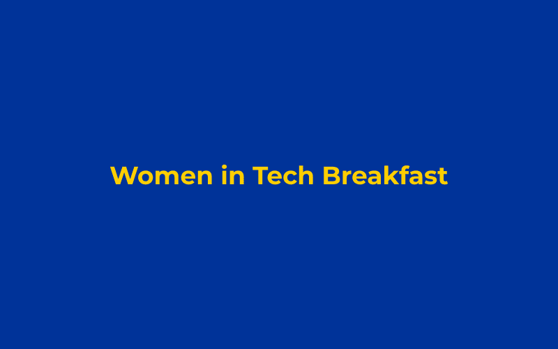 Dublin Women in Tech Founders Breakfast event card