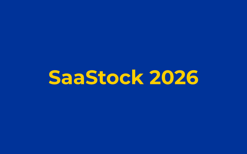 SaaStock 2026 event card