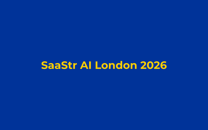 SaaStr AI London 2026 event card