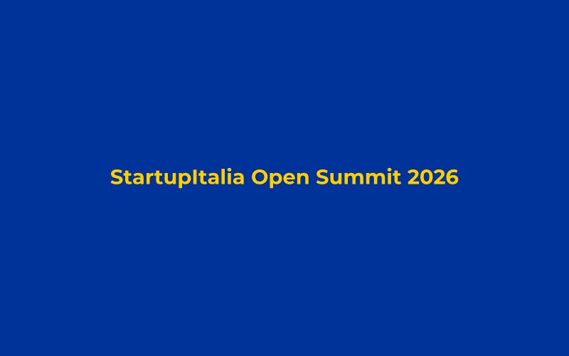 StartupItalia Open Summit 2026 event card