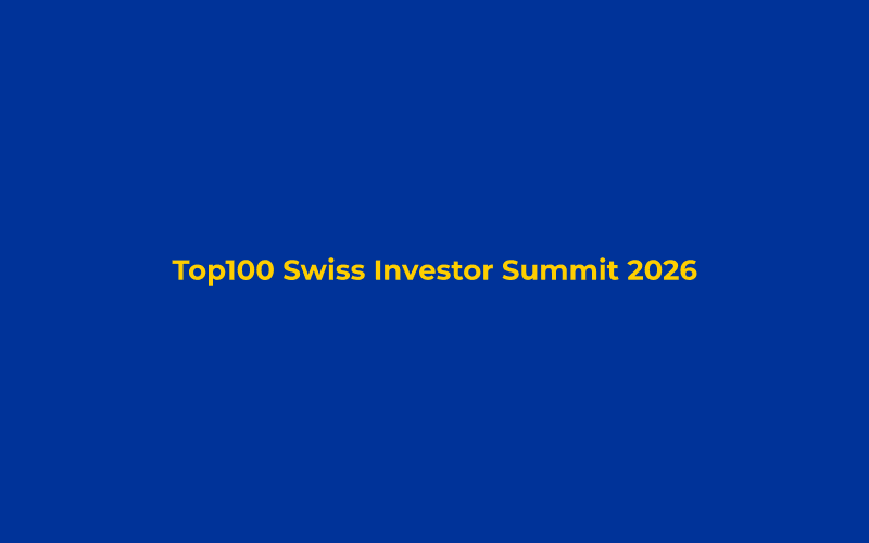 Top100 Swiss Investor Summit 2026 event card
