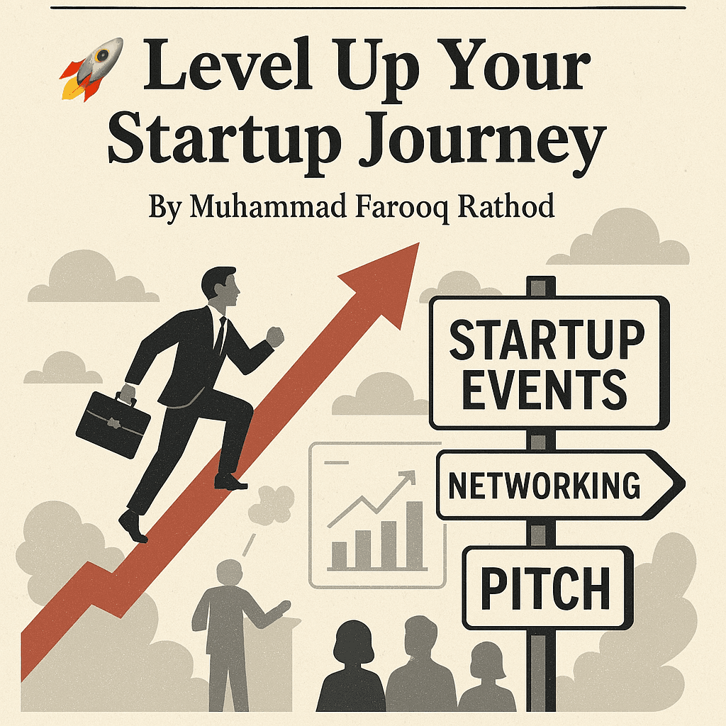 Newspaper-article-titled-Level-Up-Your-Startup-Journey-by-Muhammad-Farooq-Rathod.European-startup-Insider