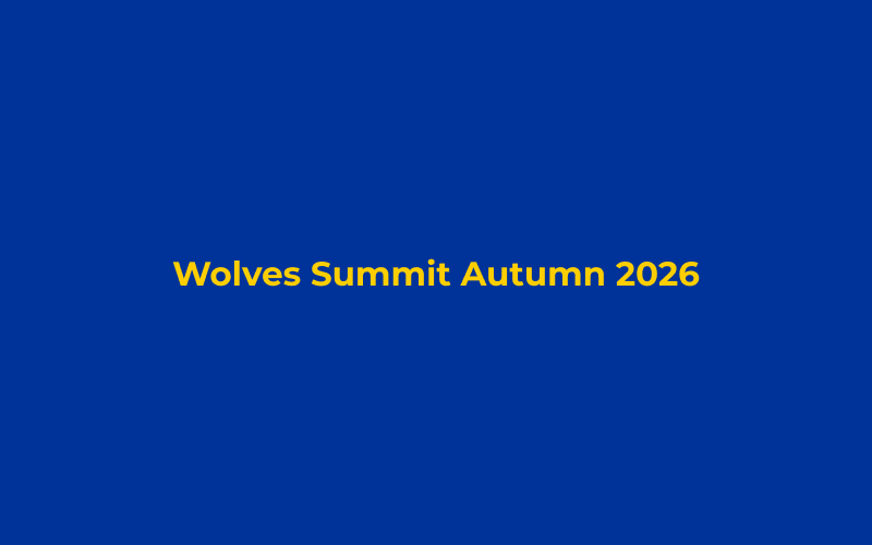 Wolves Summit Autumn 2026 event card