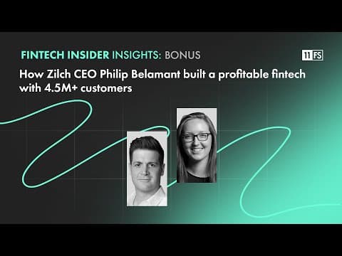 Video thumbnail: 932. Insights: How Zilch CEO Philip Belamant built a profitable fintech with over 4.5M customers