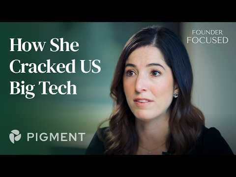 Video thumbnail: How to Steal Customers From Giants 600x Bigger than Your Startup | Pigment, Eléonore Crespo