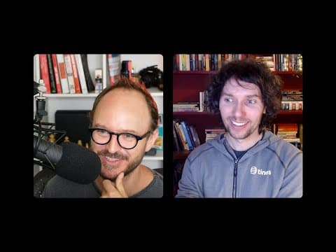 Video thumbnail: Tines Automation Platform - Risky Business Podcast Demo