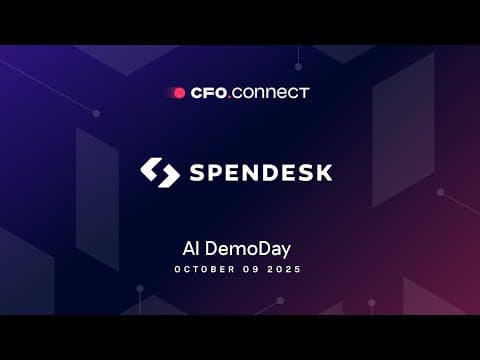 Video thumbnail: AI DemoDay Summit 2025: Spendesk