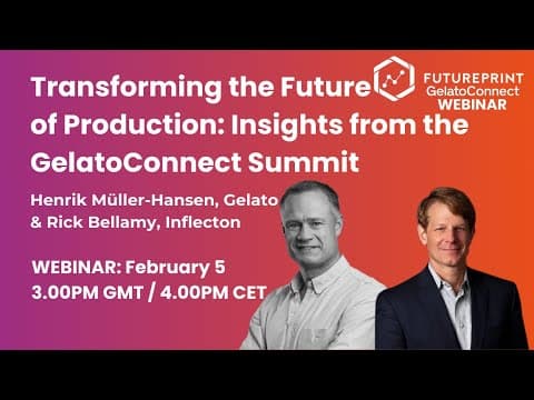Video thumbnail: How Gelato is Transforming the Print Industry with Henrik Müller-Hansen & Rick Bellamy