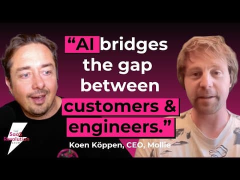 Video thumbnail: Scaling Mollie: SaaS growth, AI & fintech with Koen Köppen