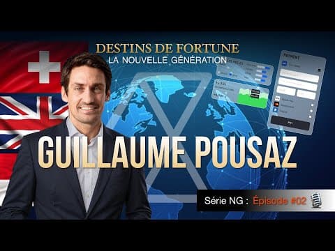 Video thumbnail: Comment Guillaume Pousaz a construit un empire fintech à 40 ans !