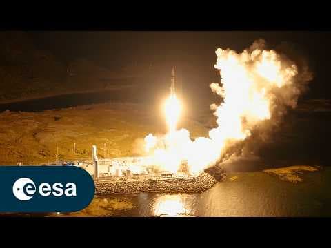 Video thumbnail: Isar Aerospace achieves first launch to orbit from continental Europe