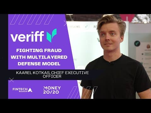 Video thumbnail: Interview with Kaarel Kotkas, Chief Executive Officer, Veriff