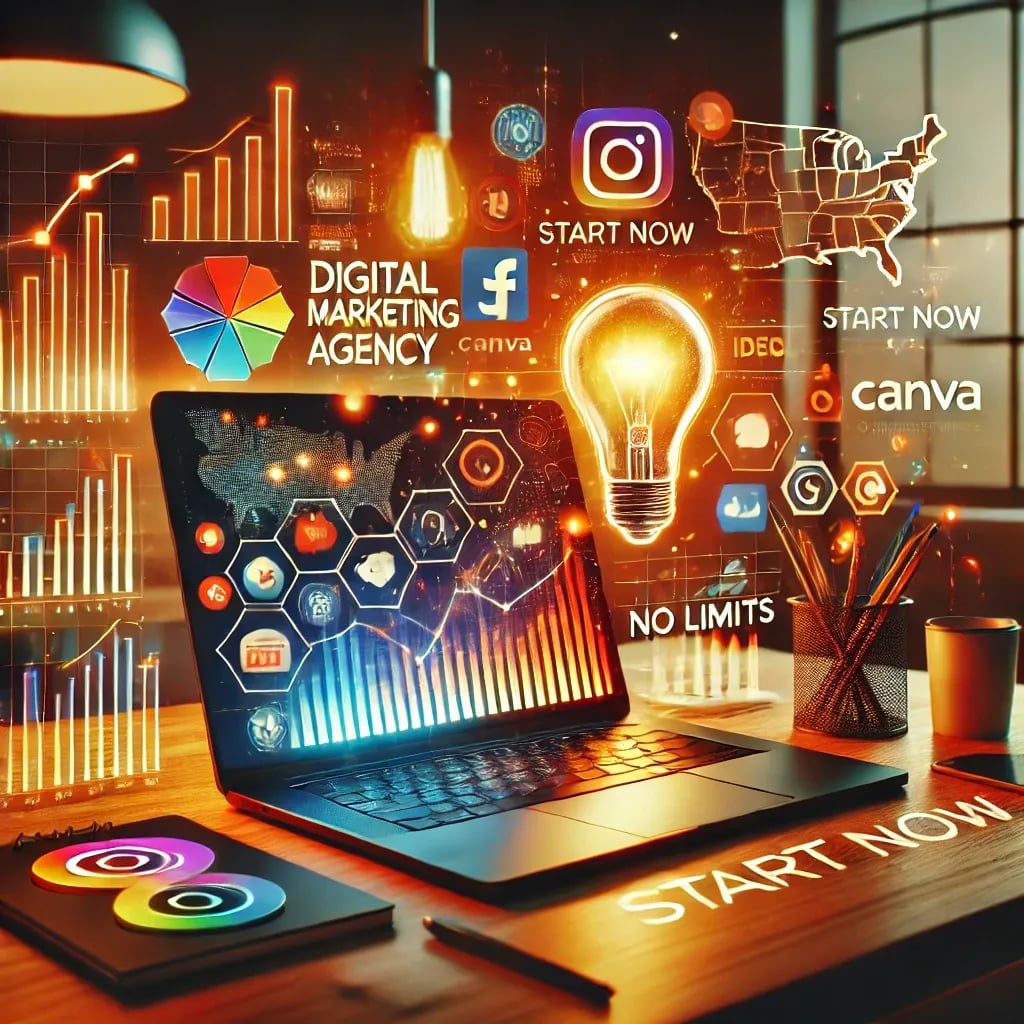 Building a digital marketing agency in the United States with zero investment. www.texasstartupinsider.com