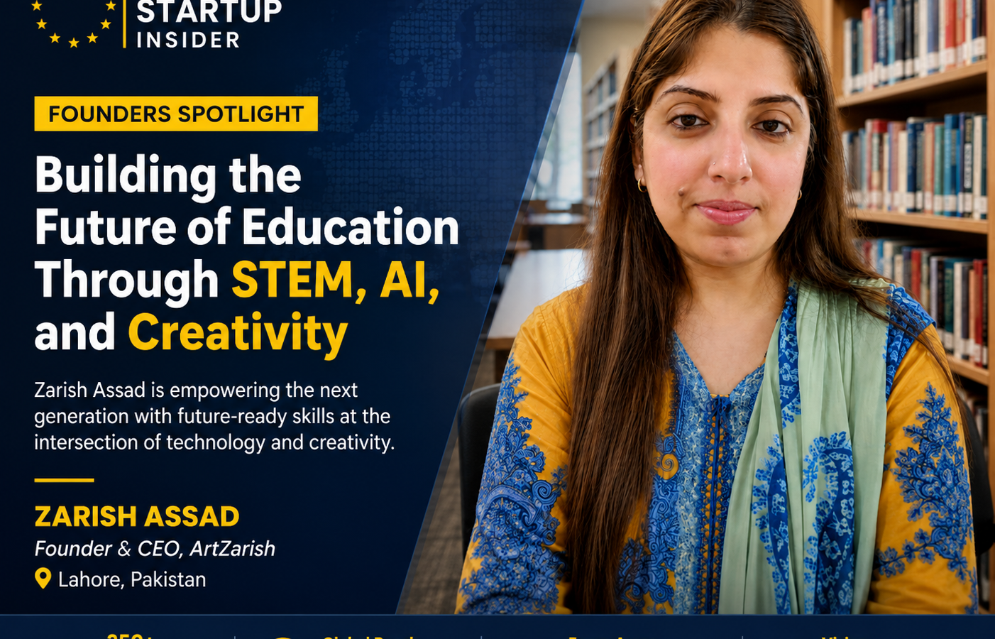 Zarish Assad at European Startup Insider